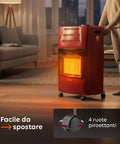 wintem buddy stufa a gas pieghevole potenza 42kw con 3 livelli di riscaldamento ean 8052286432039