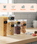 avilia home contenitori ermetici alimenti set 24 pezzi di diverse dimensioni con etichette ean 8052879011306