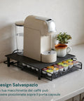 avilia home porta capsule caffe 36 posti con cassetto estraibile in metallo e base antiscivolo ean 8052879011269