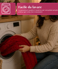 saint joy runner natalizio 33x180 cm con alberi in rilievo rosso o verde ean 8050043128317