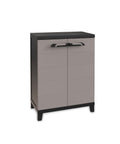Mobile Basso Prime in Plastica Antiumidità 66x40x88 cm per Spazi Ristretti