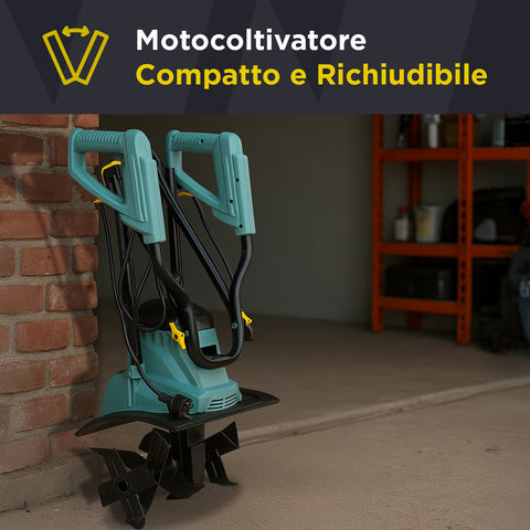 Elettrozappa Richiudibile 1050W 36cm