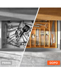 Avilia Organizer Portaposate in Bambù Estensibile 5 Scomparti Salvaspazio Multiuso Ean 8056819052657
