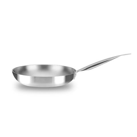 Padella Svasata Alta in Alluminio con Manico Inox – Vari Formati