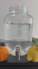 Avilia Dispenser bevande con rubinetto in vetro 4l per casa, ufficio, hotel. Ideale per feste ed eventi. ean 8058268052745