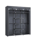 Avilia Scaffale Armadio in TNT con 9 Ripiani Modulabili Multiuso Design Salvaspazio Vestiti Scarpe Ean 8056819052541