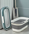 Avilia Secchio Pieghevole Salvaspazio in TPR Resistente con Manici e Design Compatto Richiudibile Ean 8056819050127