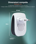 Wintem Repellente Ultrasuoni Elettrico Non Tossico per Zanzare, Topi e Insetti fino a 12 mq - Set da 6 Ean-8052286430813
