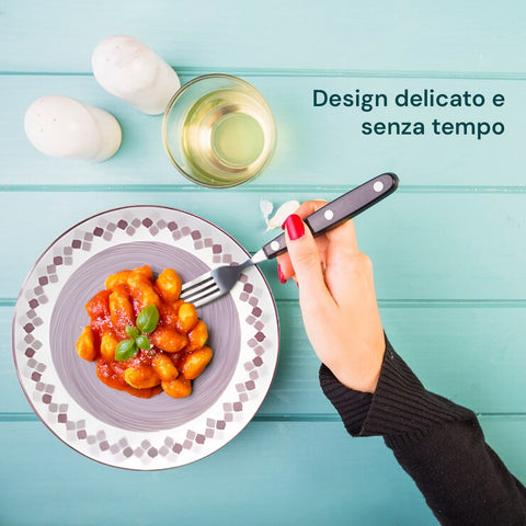 Servizio Piatti 18 Pezzi In Porcellana Decorazione Kalos Per 6 Posti Tavola