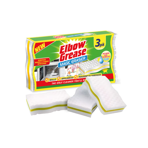 Magic Eraser-sponzen voor grondige reiniging van ovens, gootstenen en delicate oppervlakken