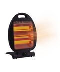 Wintem Makalu Stufa al Quarzo 400-800W con 2 Intensità e Base Antiribaltamento Autoportante Doppio Elemento Riscaldante Ean-8052286431278