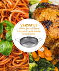 Casseruola Svasata Alta Alluminio Satinato Riciclato – Ø 24/28/32 cm