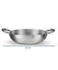 Casseruola Svasata Alta Alluminio Satinato Riciclato – Ø 24/28/32 cm