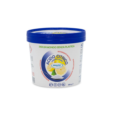 Zuiver watervrij citroenzuur, 500 g, voor natuurlijke reiniging, de was en doe-het-zelfcosmetica