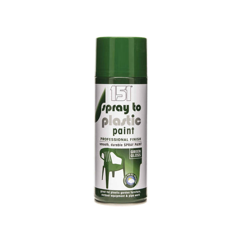 Groene glanzende kunststofvernieuwer in sprayvorm 300 ml