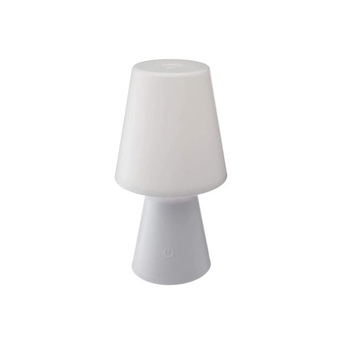 Witte ledlamp op batterijen 23cm