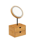 immagine-1-atmosphera-createur-dinterieur-specchio-girevole-con-led-e-2-cassetti-in-bambu-ean-3560231556846