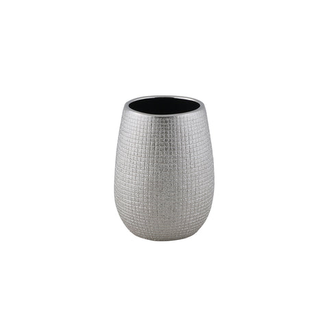 Beker voor tandenborstelhouder Hollywood Silver