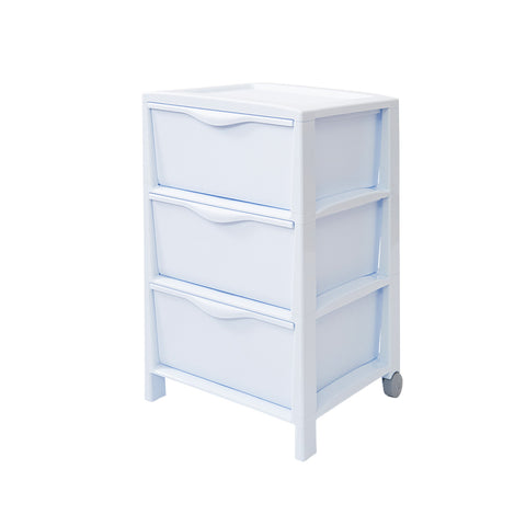 Ladekast Spring met 3 lades Wit