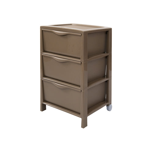 Ladekast Spring met 3 lades Mokka