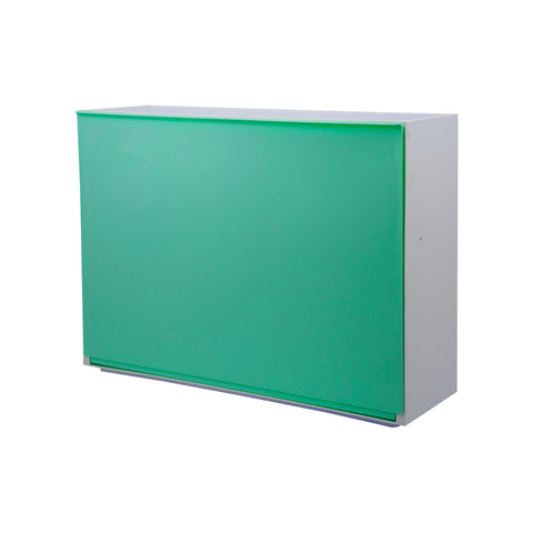 Scarpiera Liscia A Parete 16x51,5x39cm Verde