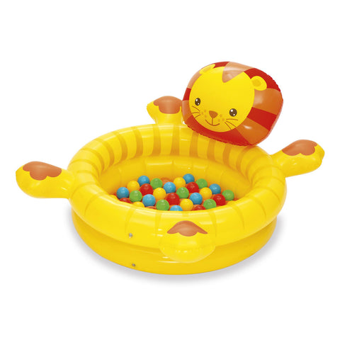 Opblaasbaar kinderzwembad met ballen 111x61cm