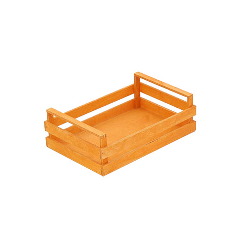 Oranje krat M, 25x18x10 cm