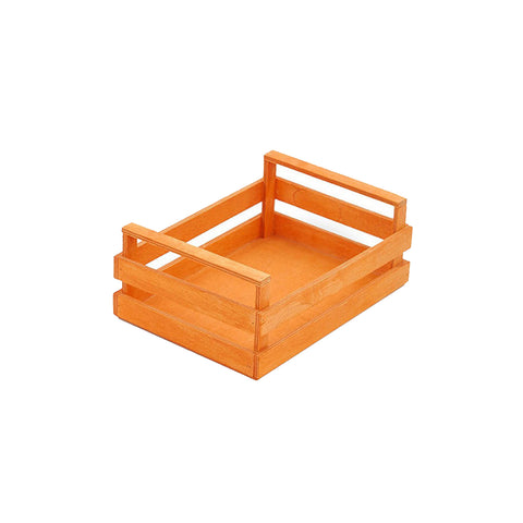 Oranje kistje XS 12x6x7 cm