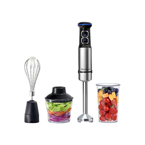 4-in-1-turbostaafmixer met accessoires 1200 W