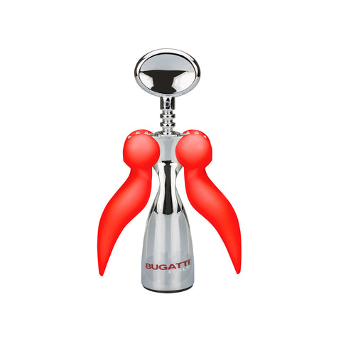 Kurkentrekker en flesopener Lola rood