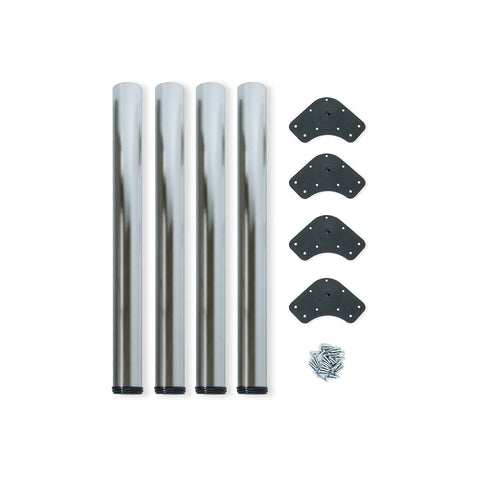 Set van 4 verstelbare tafelpoten, Ø 60x710-730 mm