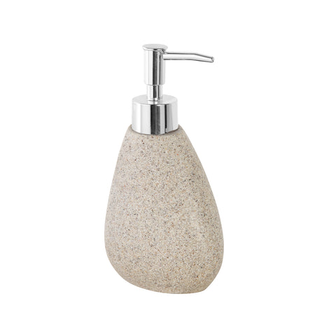 Zeepdispenser met steeneffect