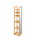 immagine-1-five-simply-smart-scaffale-a-colonna-in-bambu-con-5-ripiani-e-specchio-ean-3560237554785