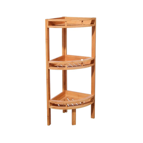 Hoekrek met 3 planken 29x29x85 cm