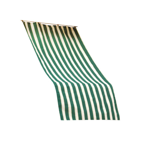 Tenda Da Sole A Caduta Verde E Bianco 145x250cm