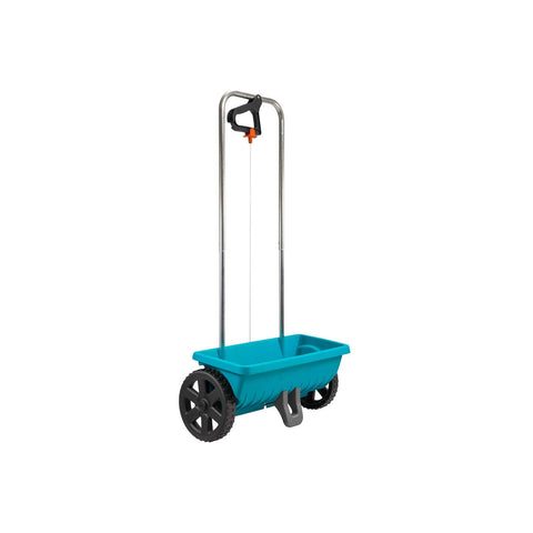Meststofstrooier met wielen L 45cm 12,5l