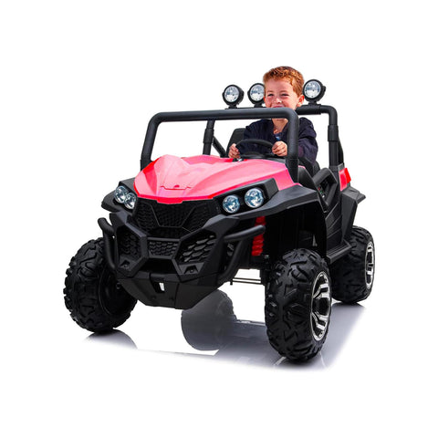 Macchina Elettrica Raptor Fuoristrada Rosso 12v 4,5ah 109x68x76cm