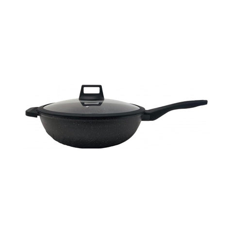 Padella Wok A Induzione Con Coperchio 32cm