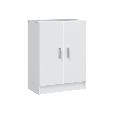 Lage houten kast met 2 deuren 59x80x37cm