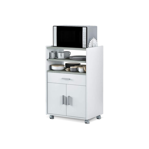 Carrello Da Cucina 2 Ante E 3 59x40x92cm