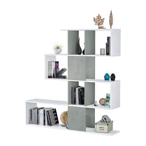 Libreria A Parete In Legno 145x29x145cm