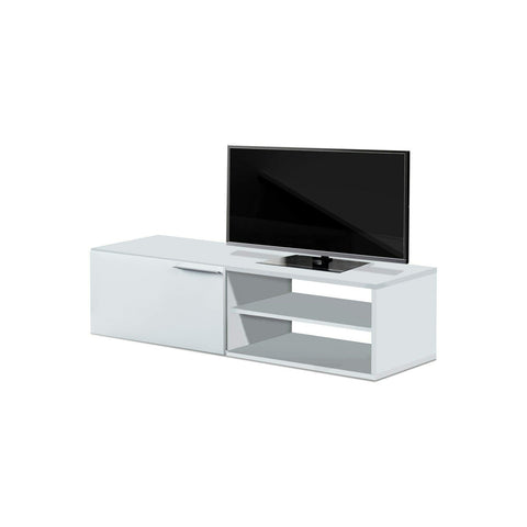 Mobile Soggiorno Porta Tv Bianco 130x42x35cm