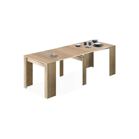 Uitschuifbare consoletafel, 90x50-237x77 cm