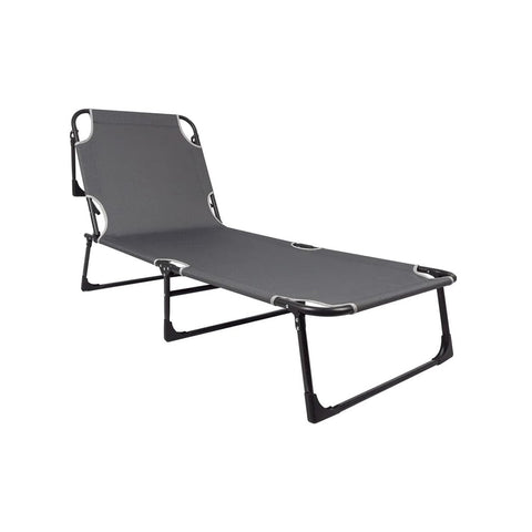 Opvouwbaar ligbed met kussen 172x55x27cm
