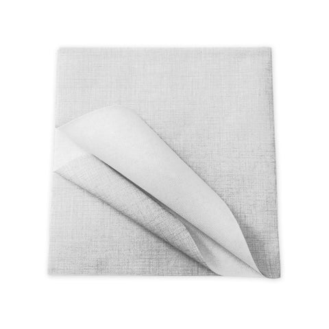 Set van 100 witte TNT-tafelkleden voor eenmalig gebruik, 100 x 100 cm