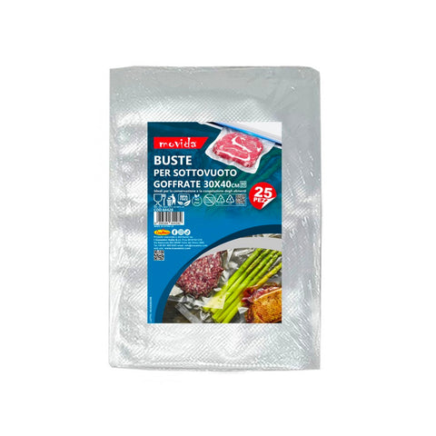 Vacuümzakken, set van 25, 30 x 40 cm, 0,27 ml