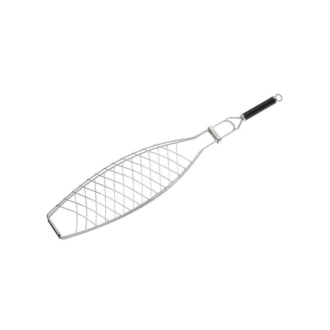 Stalen barbecuetang voor vis