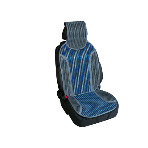 Coprisedile Per Auto Con Schienale In Fibra Di Bambu Blu