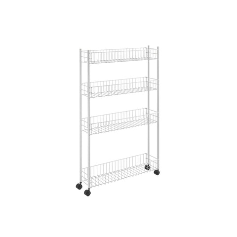 Demontabele stellingkast met 4 legplanken 58x16x95cm