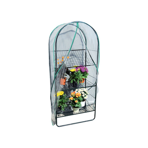 Balkonkas Jolly met 3 legplanken, 70x45x170 cm